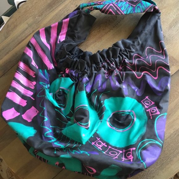 Vintage Oversized Tote Bag. Weekender. - Picture 2 of 5